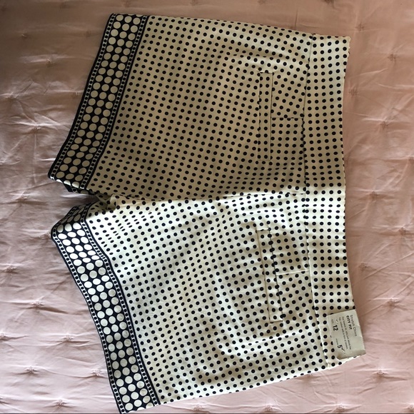 J. Crew Factory Polka Dot Shorts Size 12 NWT - Picture 2 of 4